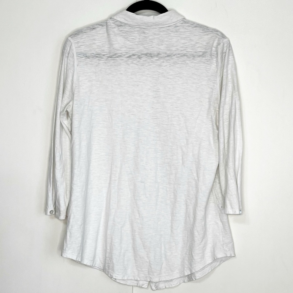 Cut Loose White Button Down Top - image 2